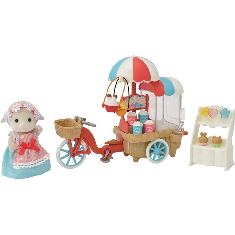 Calico Critters Collectibles Calico Critters Popcorn Trike, Dollhouse Playset with Figure and Accessories