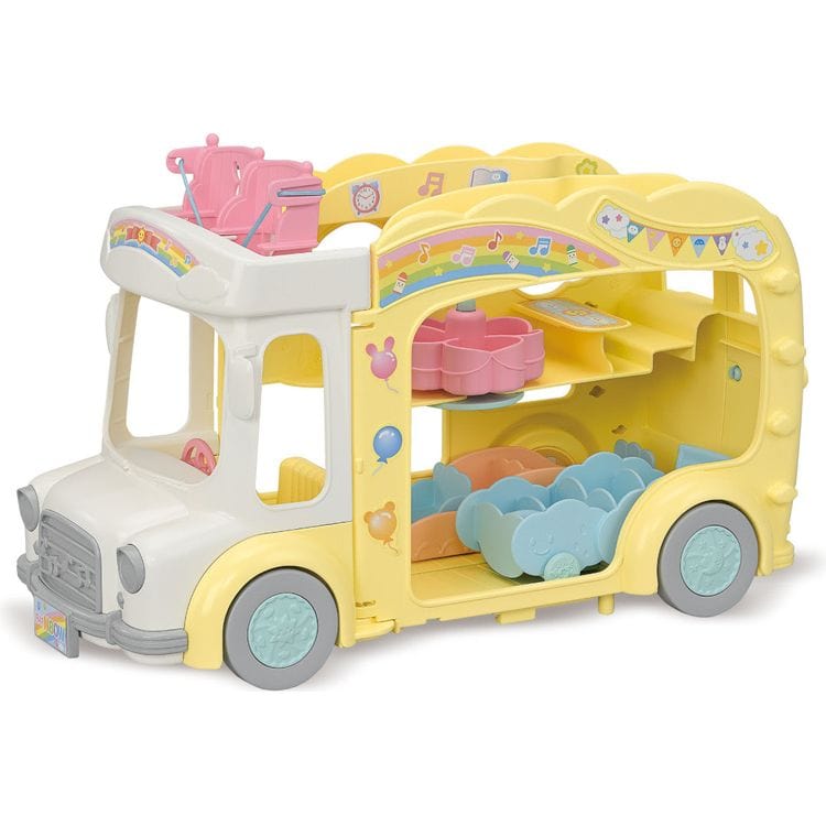 Calico Critters Collectibles Calico Critters Rainbow Fun Nursery Bus