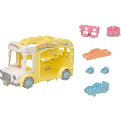 Calico Critters Collectibles Calico Critters Rainbow Fun Nursery Bus