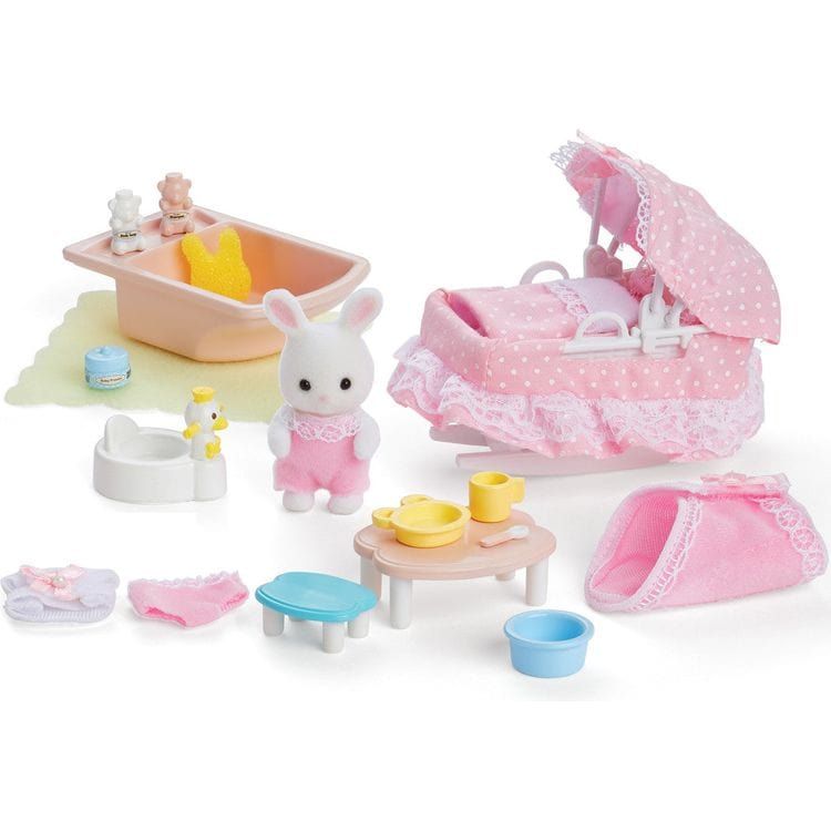 Calico Critters Collectibles Calico Critters Sophie's Love N Care, Dollhouse Playset with Figure and Accessories