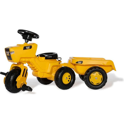 CAT® Preschool CAT 3-Wheeled Pedal Tractor With Trailer