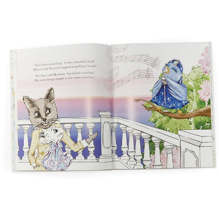 Claris - The Chicest Mouse in Paris™ Books Claris The Mouse - Bonjour Riviera Hardcover Book