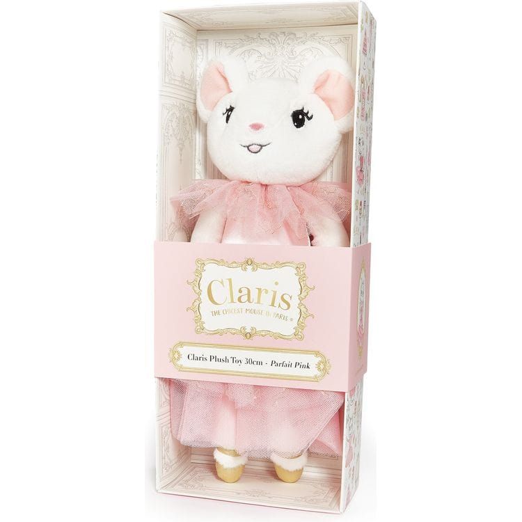 Claris - The Chicest Mouse in Paris™ Plush Claris Chicest Mouse - Parfait Pink- Large