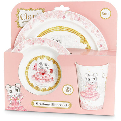 Claris - The Chicest Mouse in Paris™ Trend Accessories Claris 3 Piece Dinner Set