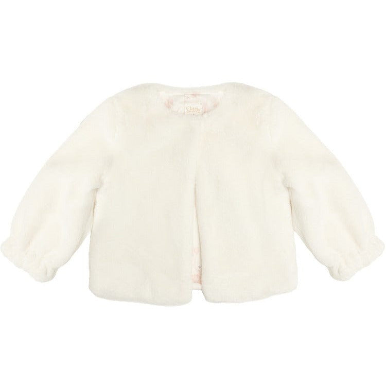 Claris - The Chicest Mouse in Paris™ Trend Accessories Claris Faux Fur Jacket- size 4 Years