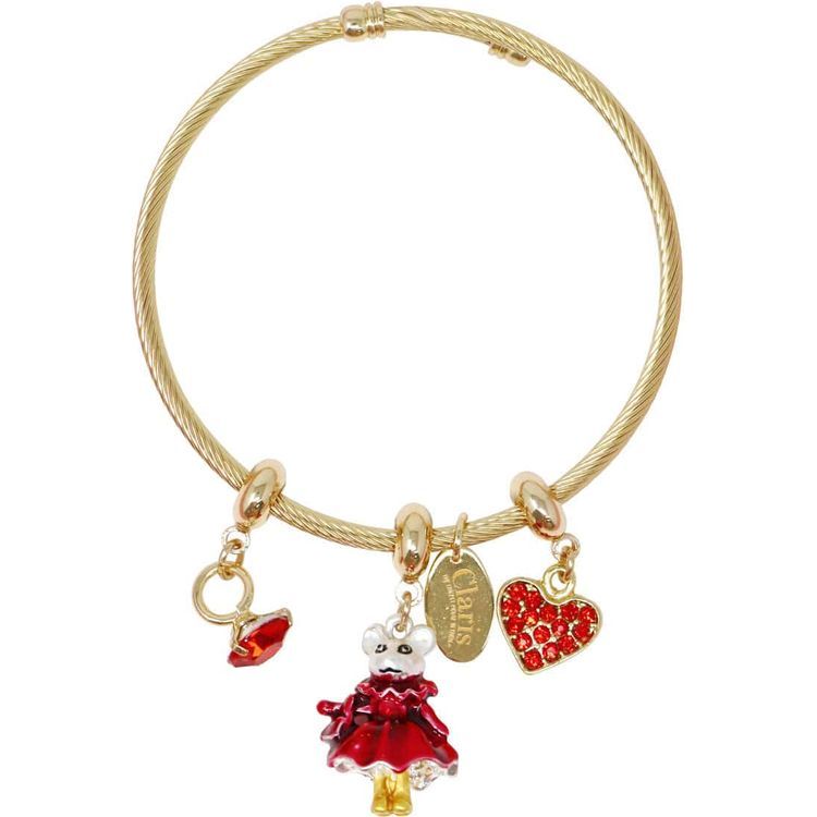 Claris - The Chicest Mouse in Paris™ Trend Accessories Claris Holiday Heist Charm Bracelet