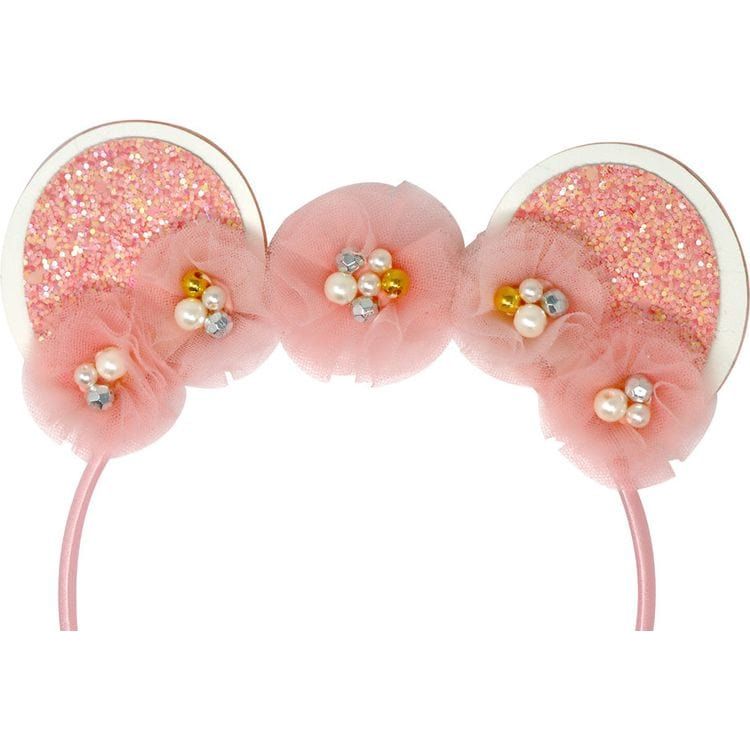 Claris - The Chicest Mouse in Paris™ Trend Accessories Claris Pink Fashion Headband with Ears