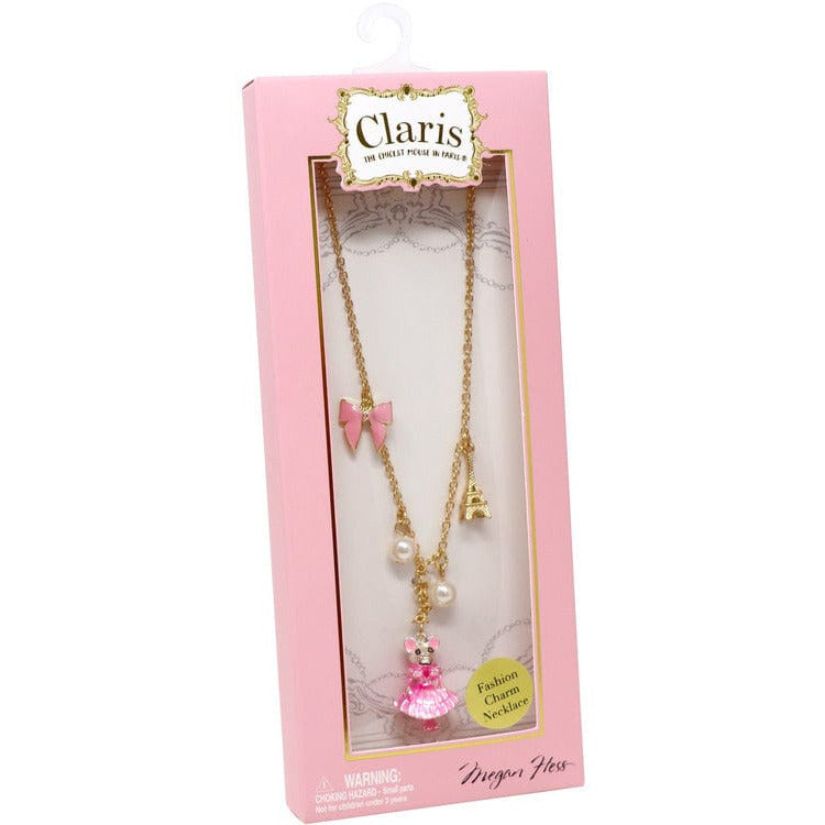 Claris - The Chicest Mouse in Paris™ Trend Accessories Claris - The Chicest Mouse in Paris™  Charm Necklace
