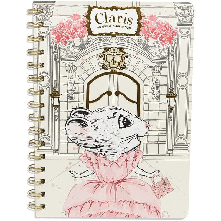 Claris - The Chicest Mouse in Paris™ Trend Accessories Claris The Mouse A5 Notebook