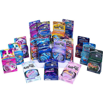 Crazy Aaron's Creativity Full Size 4” Thinking Putty Trendsetter Bundle