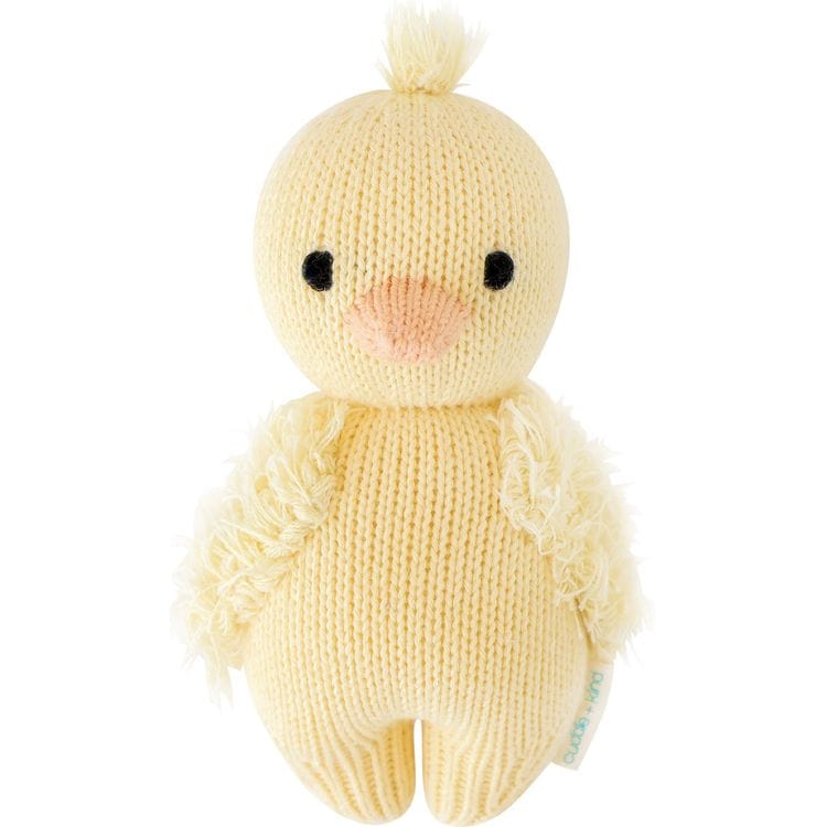 Cuddle And Kind Plush 7" Baby Duckling Hand-Knit Doll