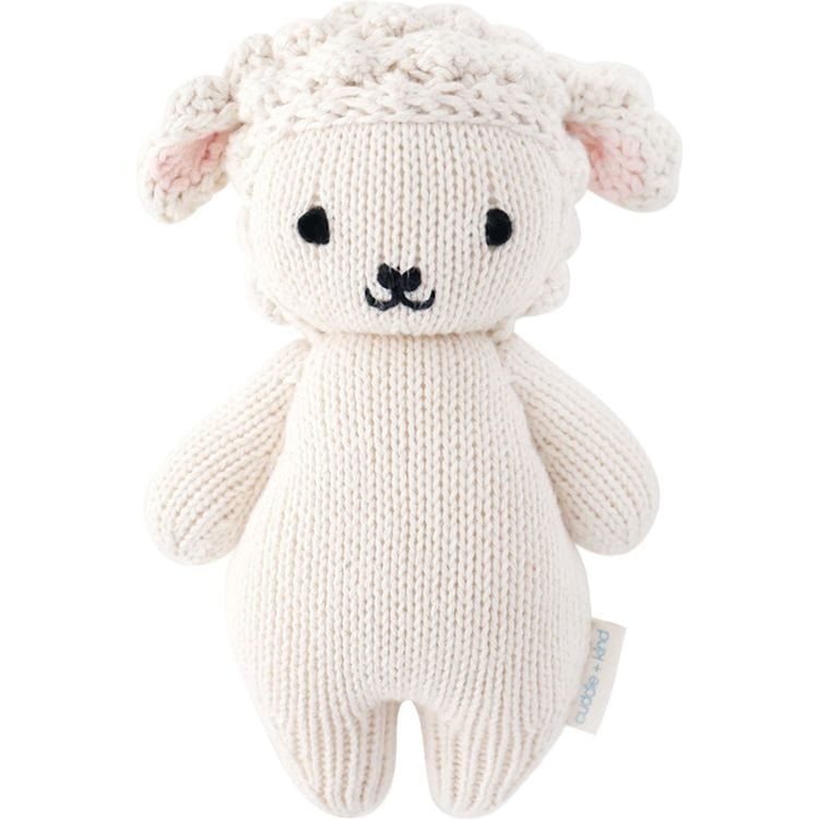 Cuddle And Kind Plush 7" Baby Lamb Hand-Knit Doll