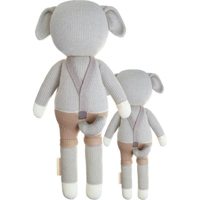 Cuddle And Kind Plush Little 13" Noah the Dog Hand-Knit Doll