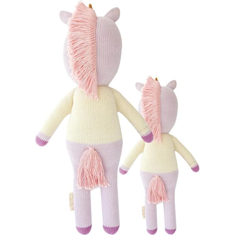 Cuddle And Kind Plush Little 13" Zoe the Unicorn Hand-Knit Doll