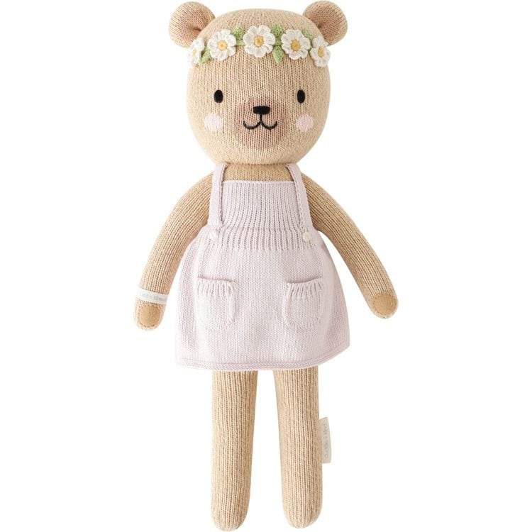 Cuddle And Kind Plush Regular 20" Olivia the Honey Bear Hand-Knit Doll