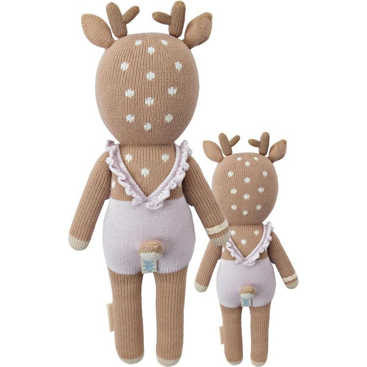 Cuddle And Kind Plush Regular 20" Violet the Fawn Hand-Knit Doll