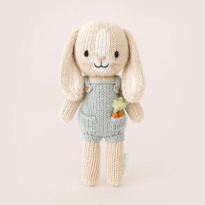 Cuddle And Kind Plush Tiny 6" Henry the Bunny Hand-Knit Doll