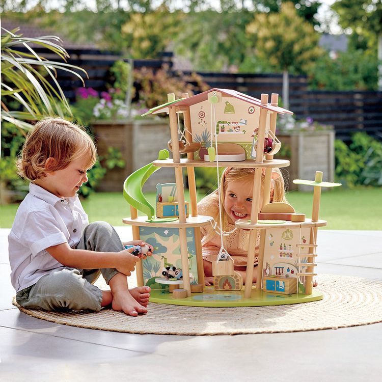 Pandas' Bamboo House
