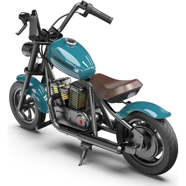Hyper Gogo Challenger 12 Plus Kids Motorcycle - Blue