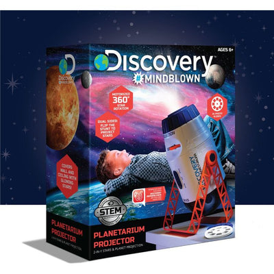 Discovery Mindblown STEM 2-In-1 Reversible Planetarium Space Projector