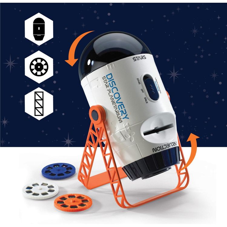 Discovery Mindblown STEM 2-In-1 Reversible Planetarium Space Projector