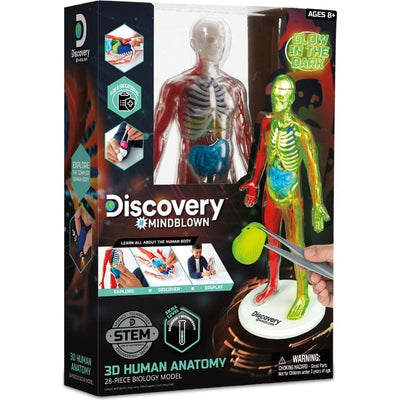 Discovery Mindblown STEM 3D Human Anatomy 28-Piece Biology Model