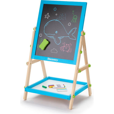 Discovery STEM 2-In-1 Wood Easel Art Center