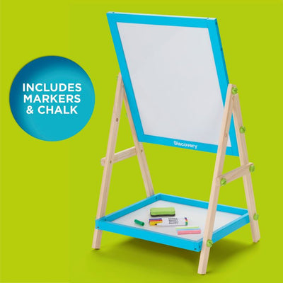 Discovery STEM 2-In-1 Wood Easel Art Center