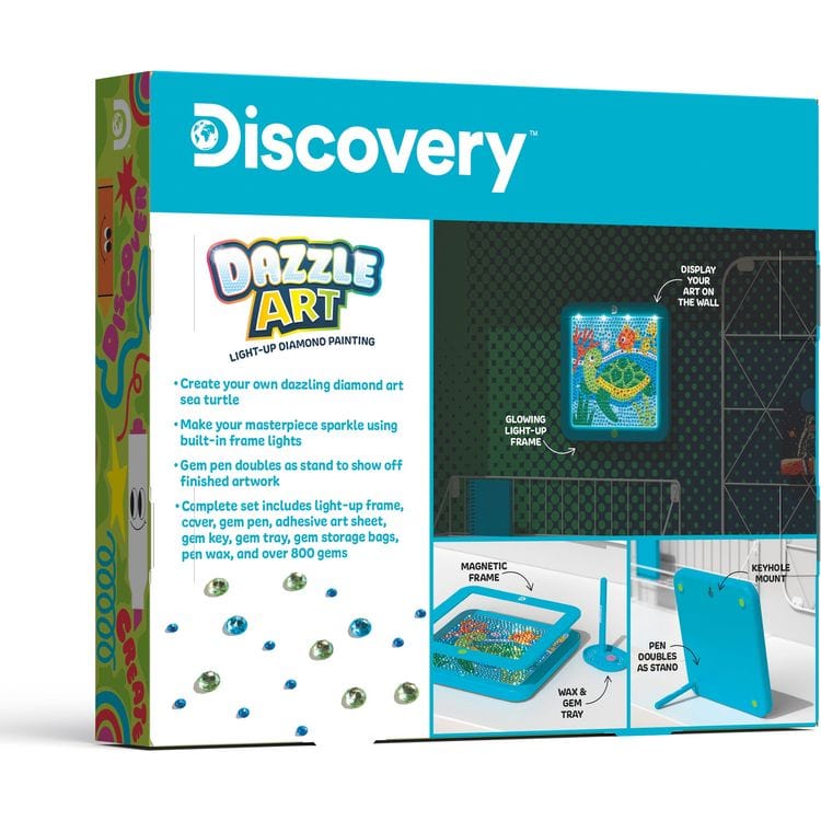 Dazzle Art Light-Up Diamond Painting Kit