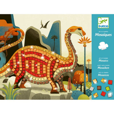 Djeco Creativity Dinosaurs Sticker Mosaic Craft Kit