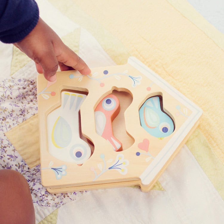 Djeco Infants BabyBirdi Wooden Puzzle