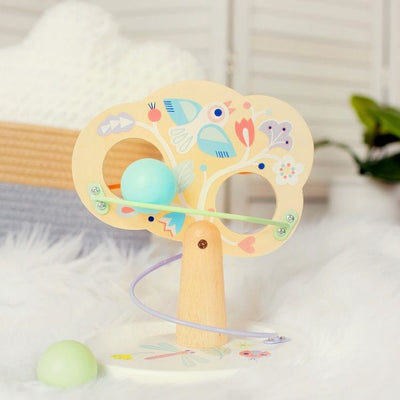 Djeco Infants BabyTree Wooden Ball Track