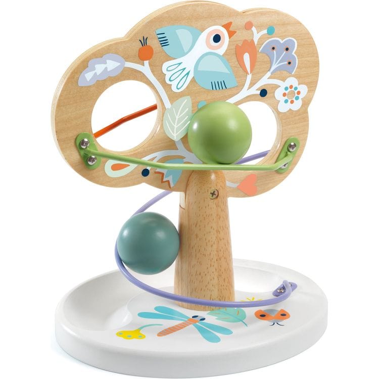 Djeco Infants BabyTree Wooden Ball Track