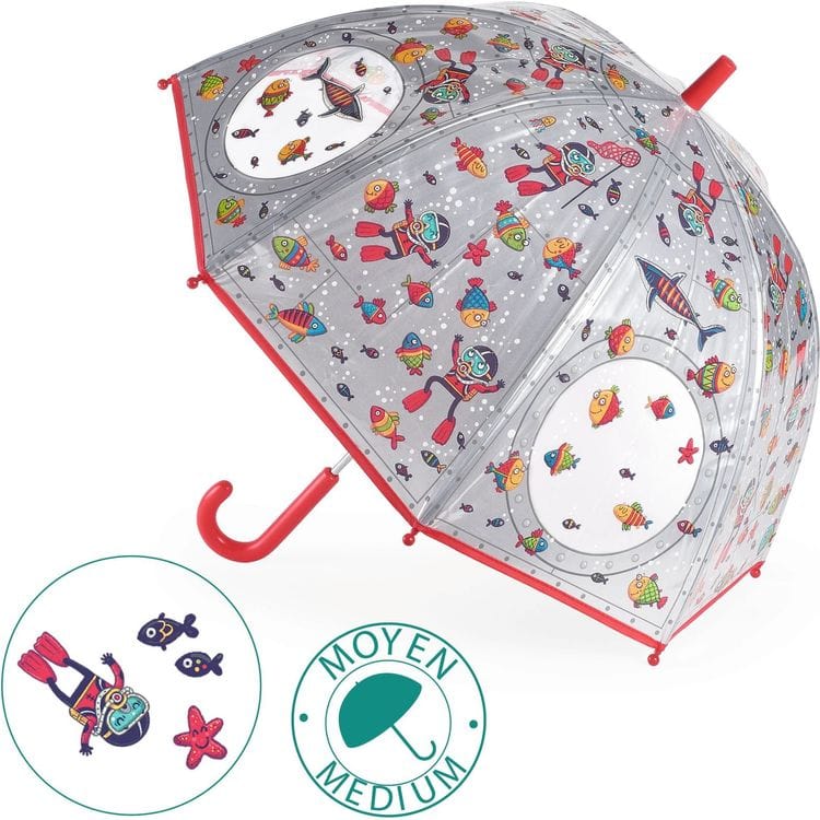 Djeco Preschool Underwater World Umbrella