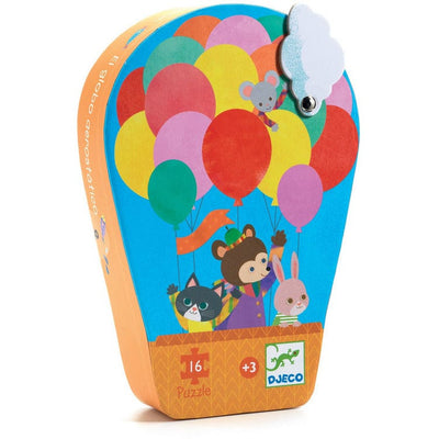 Djeco Puzzles The Hot Air Balloon 16pc Jigsaw Puzzle