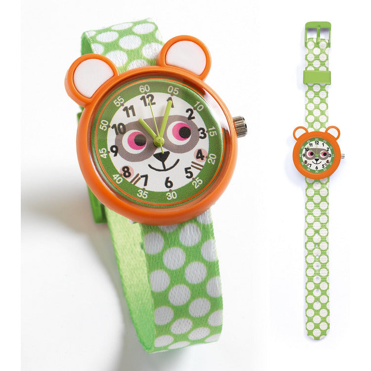 Djeco Trend Accessories Raccoon Ticlock Children's Watch