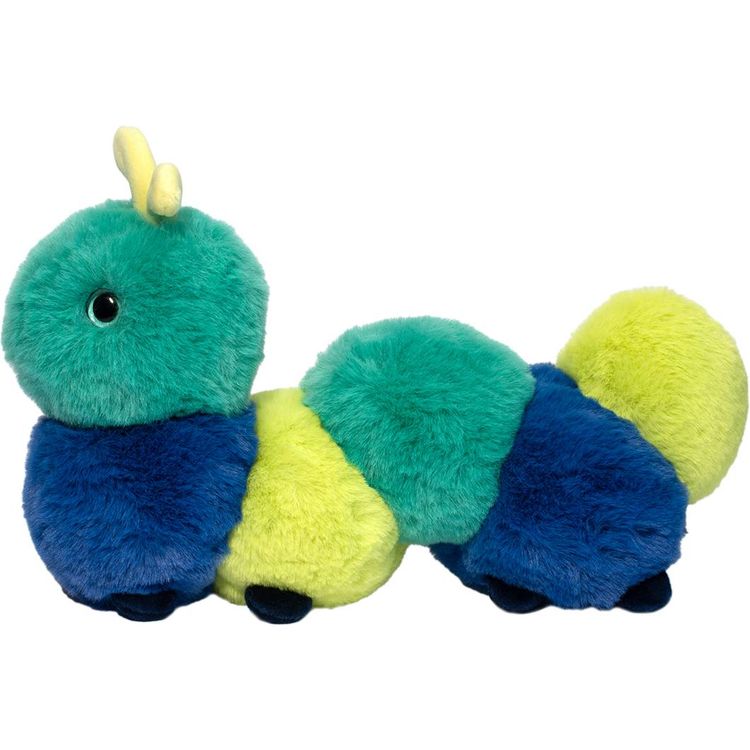 Douglas Plush Crunchie Blue Caterpillar Soft Plush