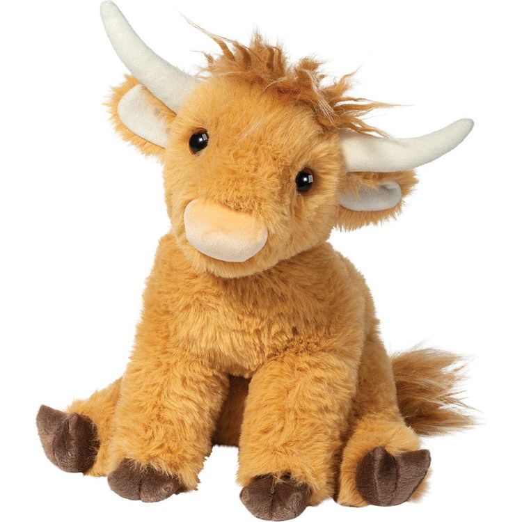 Douglas Plush Scottie Highland Cow Soft Plush