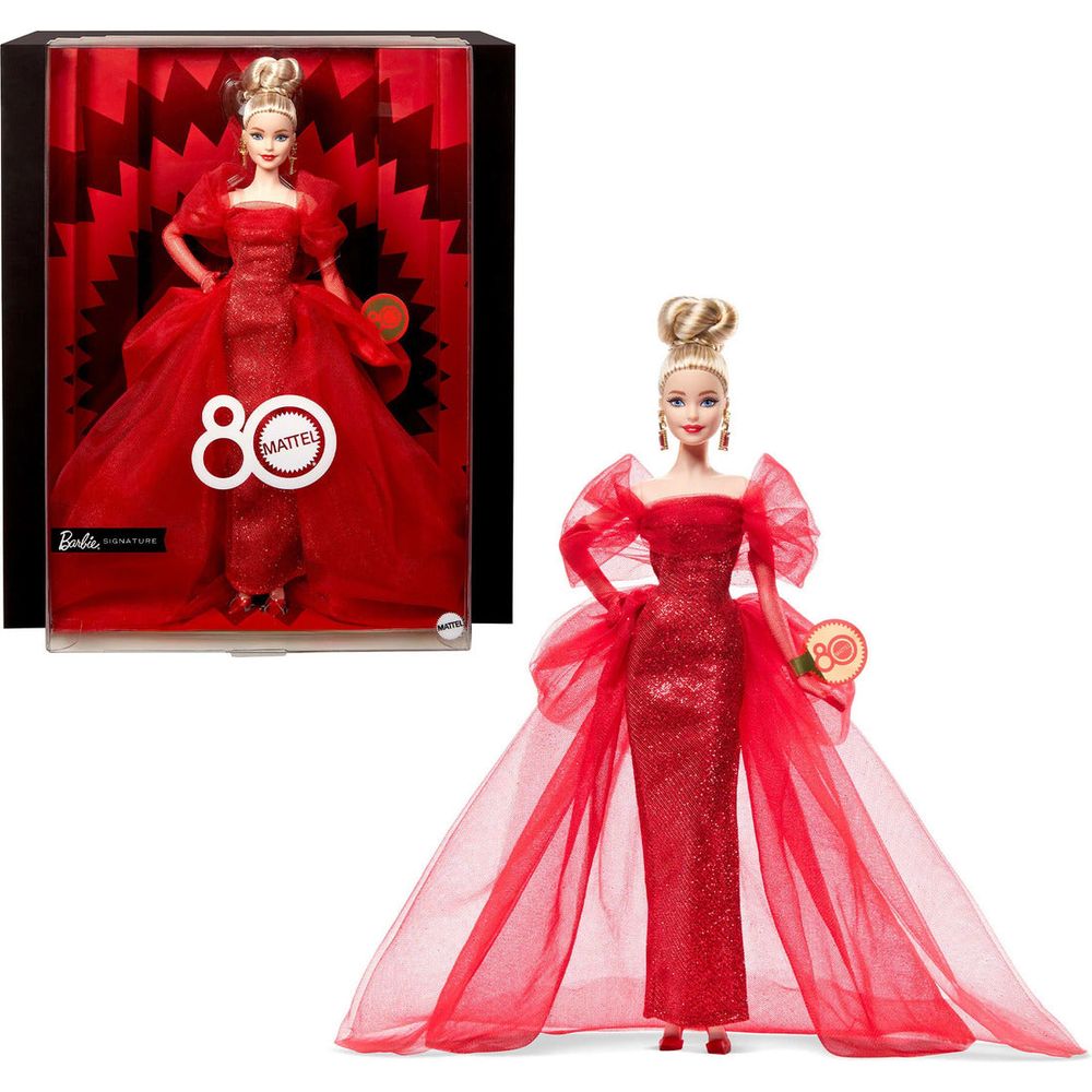Barbie Mattel 80th Anniversary Doll – Blonde
