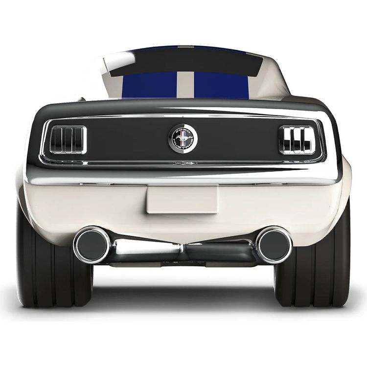 Racing Car Toy Ford Mustang - Ivory White