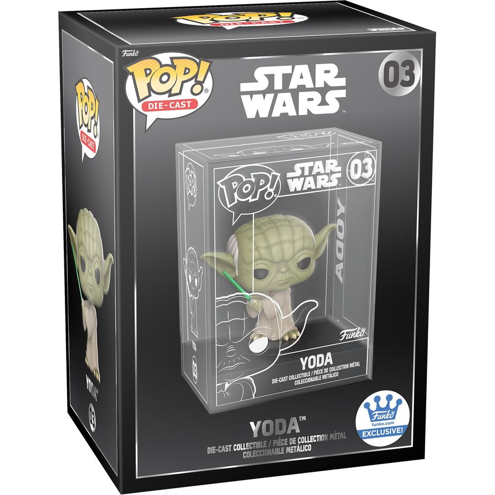 Pop! Die-Cast Yoda with Lightsaber