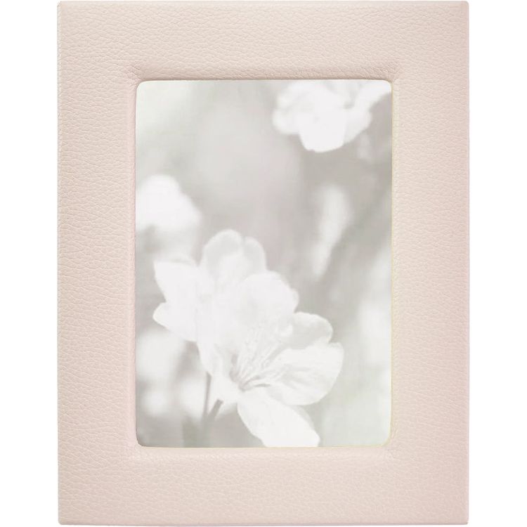 5" x 7" Leather Studio Frame - Light Pink