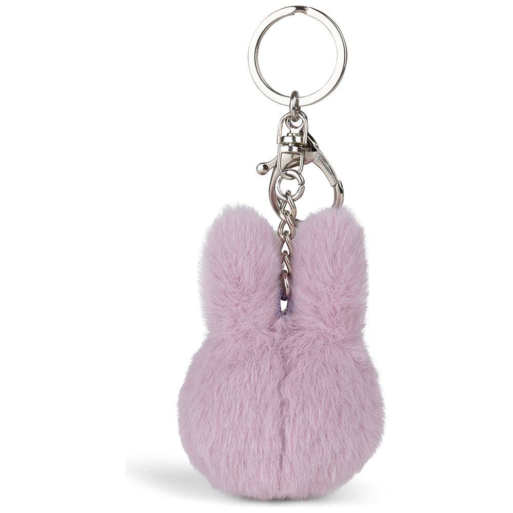 miffy✩.*˚ Miffy ECO Fuzzy Keychain - Lilac