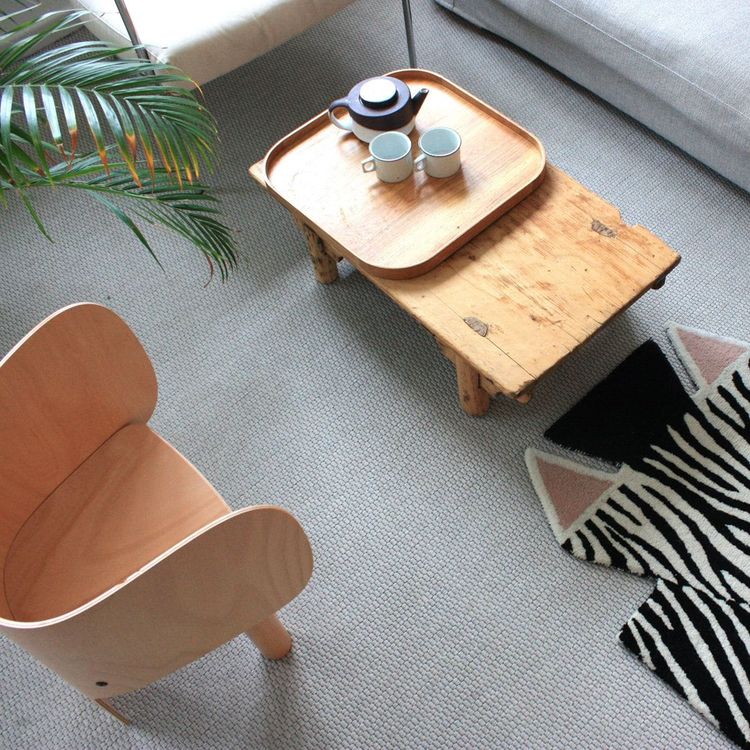 EO PLAY Room Decor Zebra Carpet