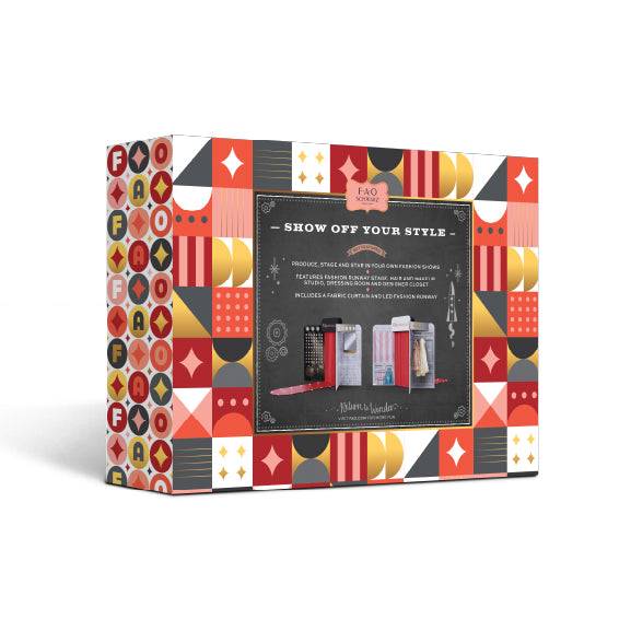 Style Runway 4-Sided Fashion Show Playset