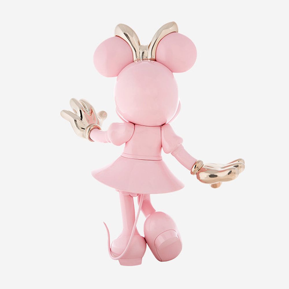Minnie Mouse 12" Welcome Studio Figurine - Pastel Pink & Rose Gold