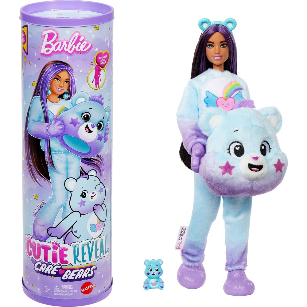 Care Bears Barbie Cutie Reveal Doll - Dream Bright Bear