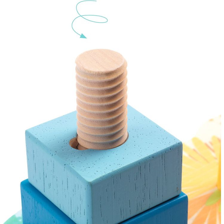 EL: Multi Stack Stacking Blocks Activity Toy