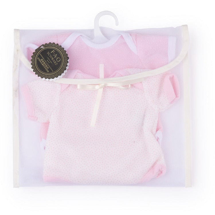 FAO Schwarz Baby Doll Adoption FAO Baby Doll Adoption 2 Pack Onesies - Pink