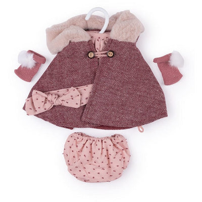 FAO Schwarz Baby Doll Adoption FAO Baby Doll Adoption Deluxe Dress - Dress & Pink Coat